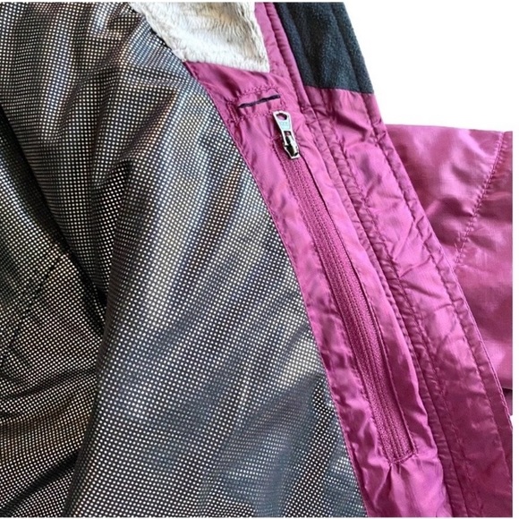 Columbia Sportswear Fuchsia Plum Jacket Kaleidoscope II Insulated M quilted zip - Picture 8 of 11